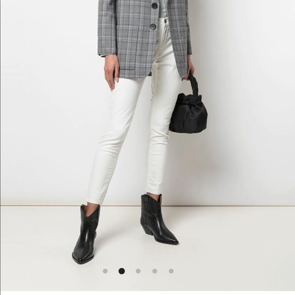 Frame le skinny de Jeanne skinny leather jeans